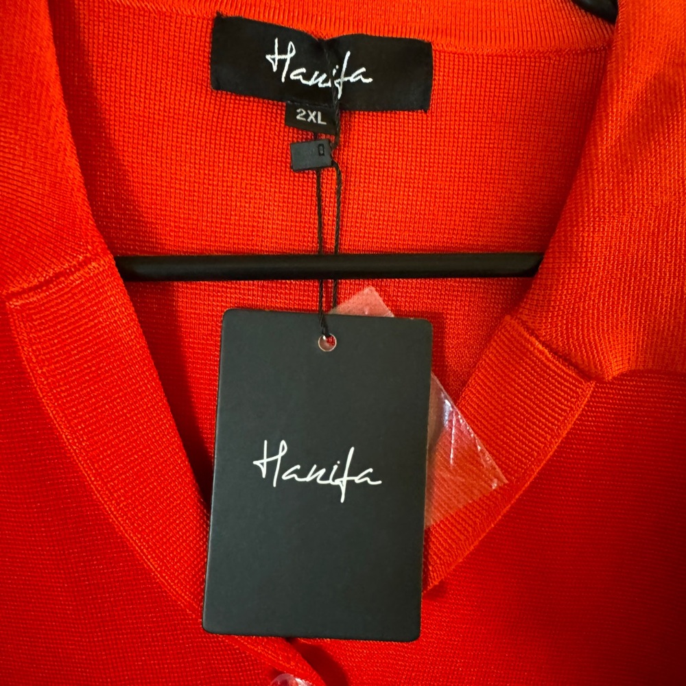 Hanifa Robyn Set - Flame Red- perfect for curves
